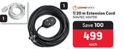 Powerworx Extension Cord-20m Each
