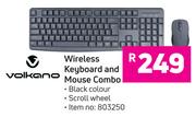 volkano Wireless Keyboard & Mouse Combo
