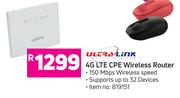 Ultra Link 4G LTE CPE Wireless Router