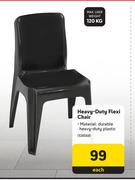 Heavy Duty Flexi Chair-Each
