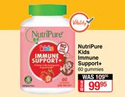 Nutri Pure Kids Immune Support+ 60 Gummies