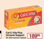 Cal-C-Vita Plus Immune Support 30 Effervescent Tablets