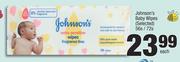 Johnsons's Baby Wipes (Selected)-56's/ 72's Each