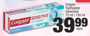 Colgate Toothpaste (selected)-75ml/ 150ml Each