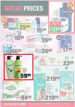 SUPERSPAR EASTERN CAPE : My Superspar (20 April - 2 May 2021) Valid In Bluewater Bay, Despatch, Gelvandale, Nahoon, Jeffery's Bay, Rosehill, Melville's, Protea, Sedgefield, Village On Main, Debi Lee, page 11