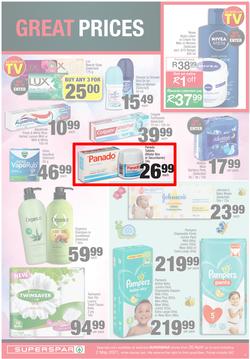 SUPERSPAR EASTERN CAPE : My Superspar (20 April - 2 May 2021) Valid In Bluewater Bay, Despatch, Gelvandale, Nahoon, Jeffery's Bay, Rosehill, Melville's, Protea, Sedgefield, Village On Main, Debi Lee, page 11