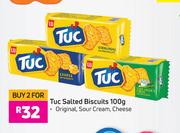Tuc Salted Biscuits-For 2 x 100g