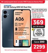 Samsung Galaxy A06 4G Dual Sim Smartphone