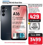 Samsung Galaxy A16 4G Dual Sim Smartphone