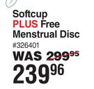 Pretti Personal Softcup Plus Free  Menstrual Disc