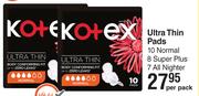 Kotex Ultra Thin Pads-Per Pack