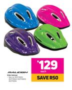Raleigh Kids Helmet-Each