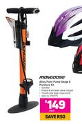 Mongoose Alloy Floor Pump Gauge & Puncture Kit-Each