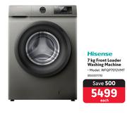 Hisense 7Kg Front Loader Washing Machine WFQP7012VMT