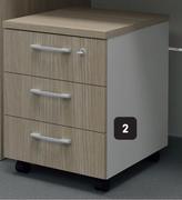 Platinum 3-Drawer Mobile Pedestal 306609