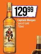 Captain Morgan Spiced Gold-750ml