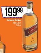 Johnnie Walker Red Label-750ml