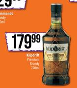 Klipdrift Premium Brandy-750ml