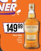 Three Ships Select Whisky-750ml