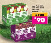 Liqui Fruit 100% Fruit Juice Blend Assorted-For 2 x 6 x 200ml