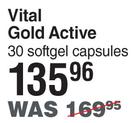 Vital Gold Active 30 Softgel Capsules