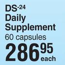DS-24 Daily Supplement 60 Capsules-Each