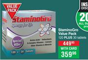 Stamino Gro Value Pack 120 Plus 30 Tablets