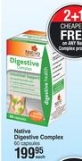 Nativa Digestive Complex 60 Capsules-Each
