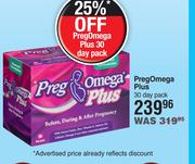 PregOmega Plus 30 Day Pack