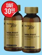 Dis-Chem Gold Multivit Supreme Active 60 Softgel Capsules