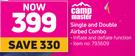 Camp Master Single And Double Airbed Combo