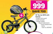 16" Burner BMX With Helmet