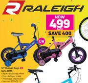 Raleigh 12inch Burner Boys or Girls BMX - Each