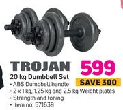Trojan 20KG Dumbbell Set