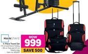 Mainstays 4 Piece Travel Set