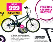 20" Burner BMX With Helmet