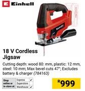 Einhell 18V Cordless Jigsaw 784163