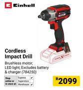 Einhell Cordless Impact Drill 784250