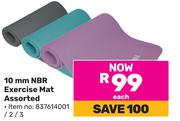 Trojan 10mm NBR Exercise Mat Assorted-Each