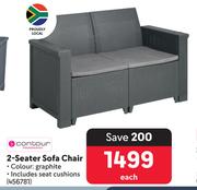 Contour 2 Seater Sofa Chair-Each