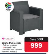 Contour Single Patio Chair-Each