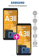 2 x Samsung A3 Core 4G Smartphone-On uChoose Flexi 125 + On Promo 65