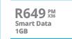 Huawei P30 Pro 256GB-On Smart Data 1GB