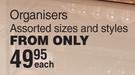 Basics Beauty Organiers-Each 