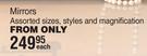 Basics Beauty Mirrors-Each 