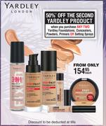 Yardley London Foundations, Concealers, Powders, Primers Or Setting Sprays-Each