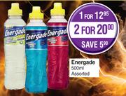 Energade Energy Drinks Assorted-500ml