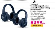 Volkano Sound Sweeper Series Active Noise Cancelling Headphones-Each