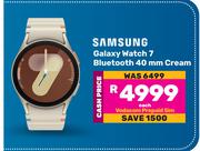Samsung Galaxy Watch 7 Bluetooth 40mm Cream-Each