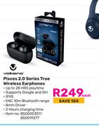 Volkano Pisces 2.0 Series True Wireless Earphones-Each